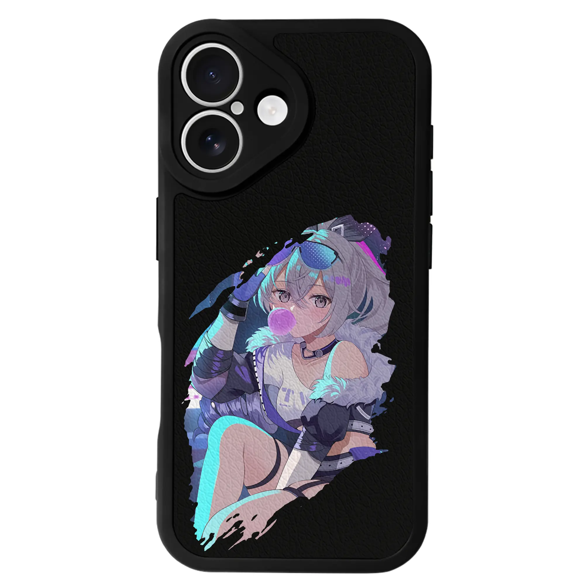 崩壊：スターレイル グッズ 銀狼 - IPhone 16シリーズ対応 ・ シリコンスマホケース ・ レザー調 ・ 高精度フィット ・ 耐衝撃 ・ ワイヤレス充電対応 ・ 精密カット